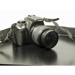 Canon EOS 350D Digital Rebel XT DSLR Camera 8.0MP EF-S 18–55mm Tested & Working